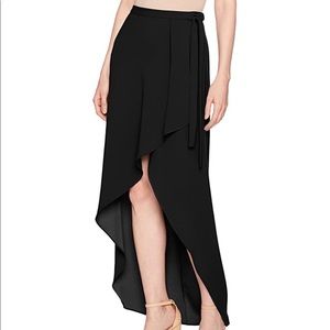 BCBG MaxAzria Womens Roxy Woven Asymmetrical Skirt